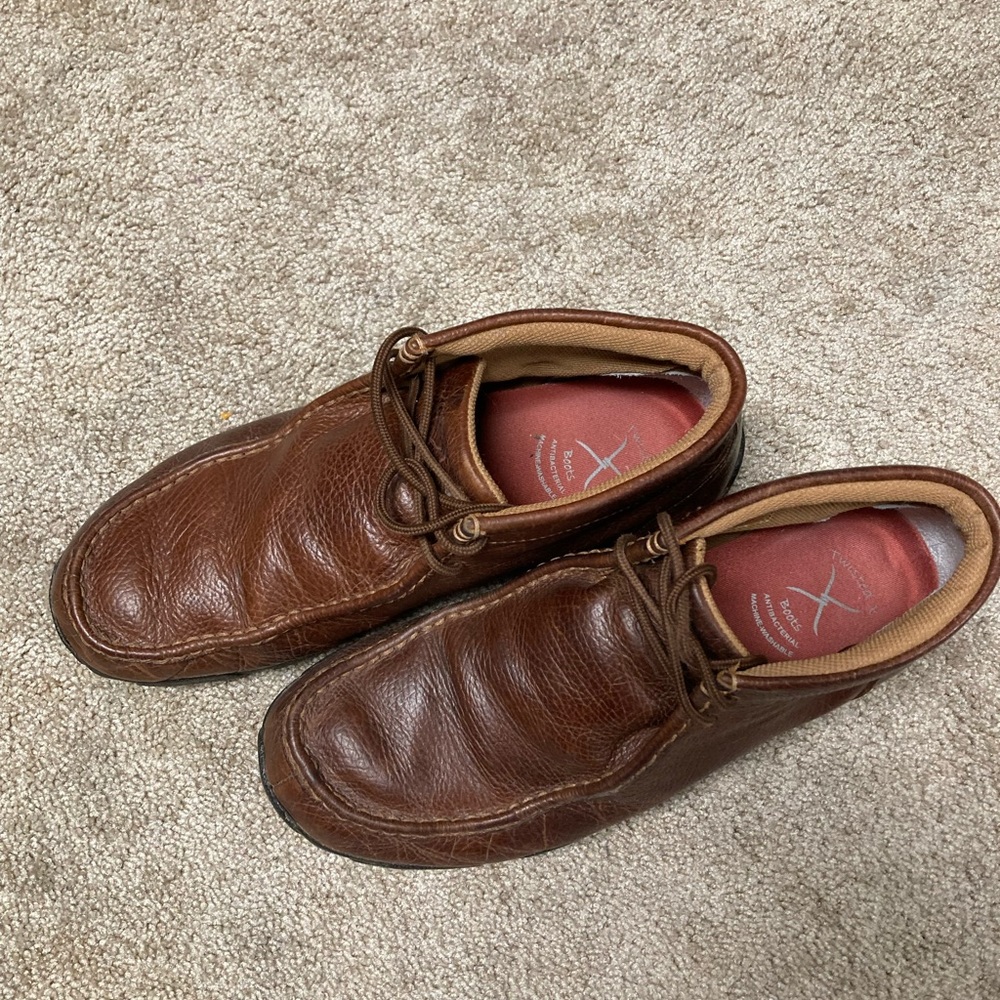 Twisted X Chukka Boots Shoes Brown sz 10.5 M